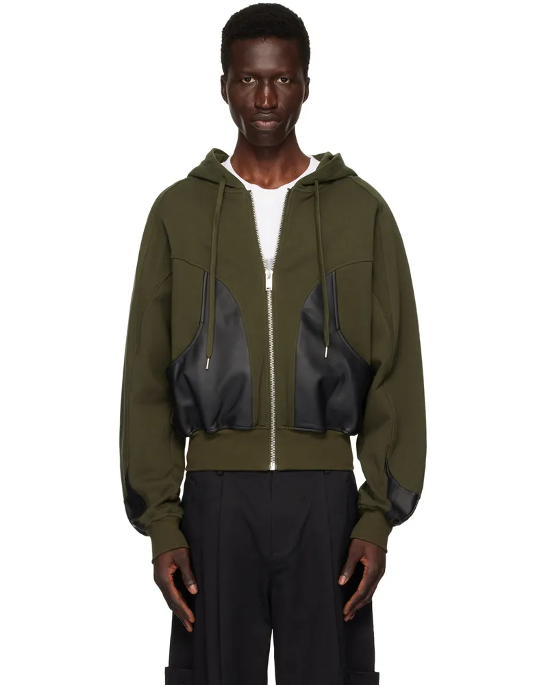 Han Kjøbenhavn Green Relaxed Hoodie Dark