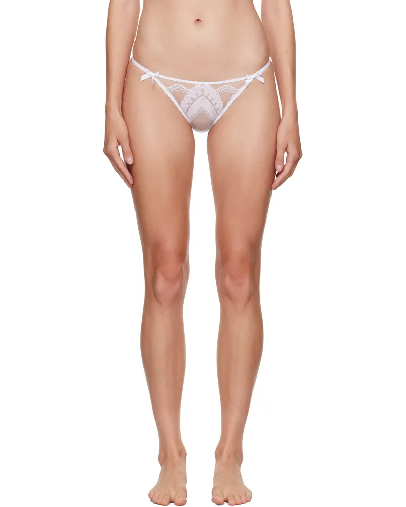 Agent Provocateur White Alysia Briefs 100100