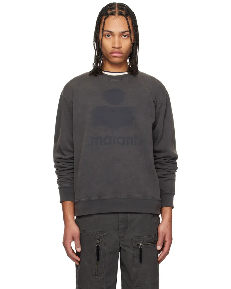 Isabel Marant Gray Mikoy Sweatshirt Dark