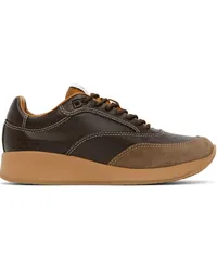 Jacquemus Brown Les Sculptures 'La Daddy' Sneakers Dark