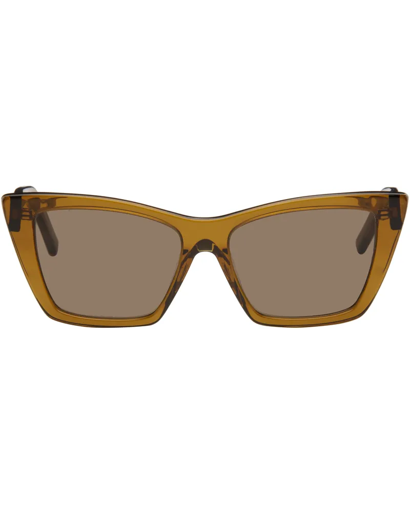 Saint Laurent Brown SL 276 Mica Sunglasses 060