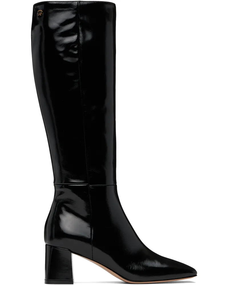 Gianvito Rossi Black Freeda Tall Boots Black
