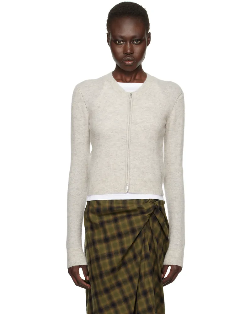 Étoile Isabel Marant Beige Oaka Cardigan 23sd