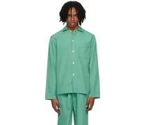 Green Long Sleeve Pyjama Shirt