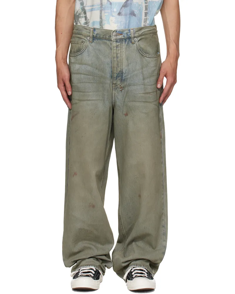 ksubi Gray Maxx Greaser Jeans Denim098