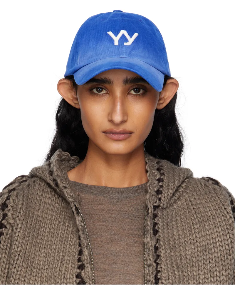 OPEN YY Blue 'Yy' Gradient Ball Cap Blue