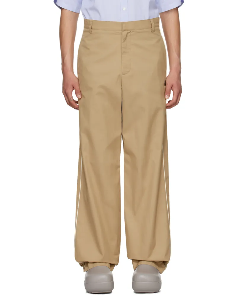 AMBUSH Tan Sponge Trousers Tan