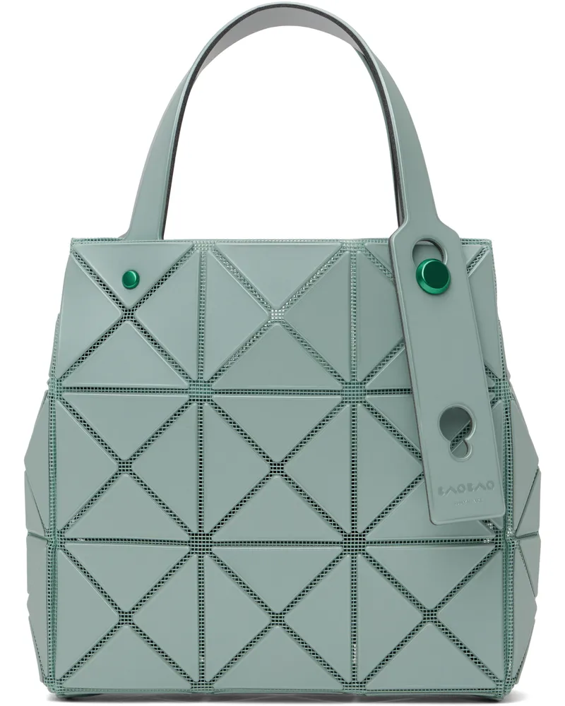 Issey Miyake Green Carat Small Tote 64-ash