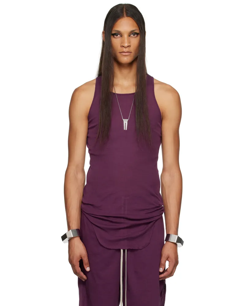 Rick Owens SSENSE Exclusive Purple KEMBRA PFAHLER Edition Tank Top 143