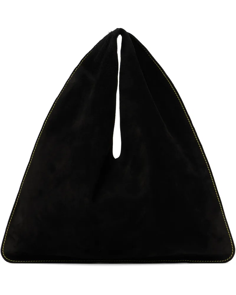 The Row Black Small Bindle Tote Blle