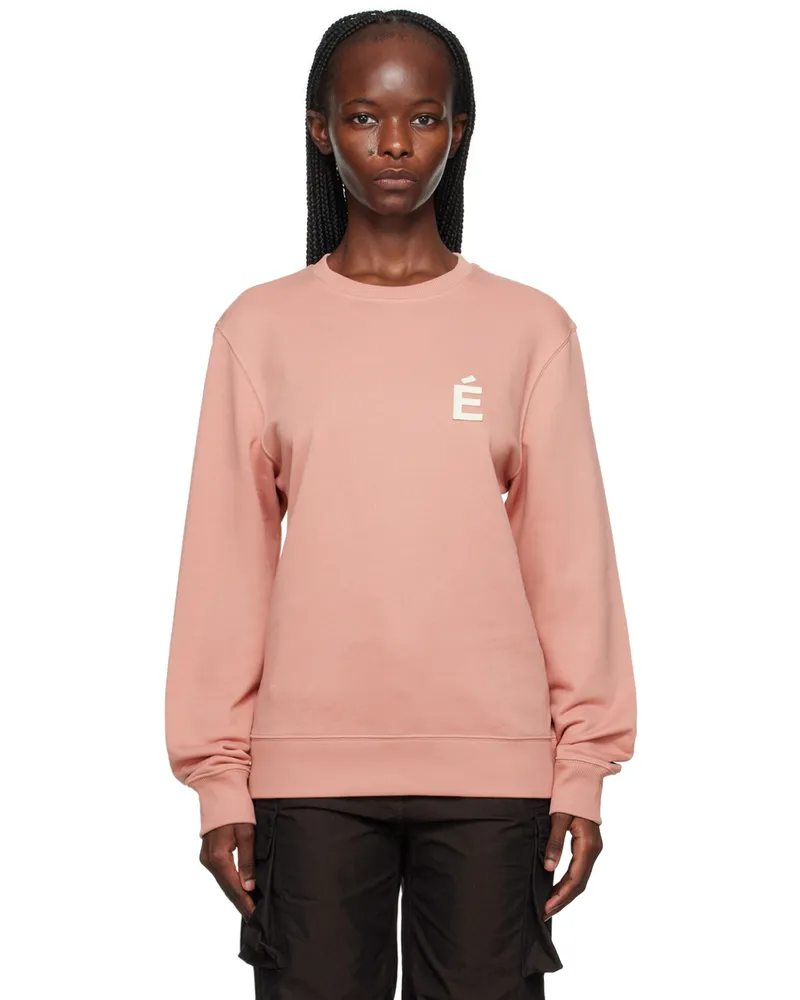 Études Studio Pink Story Patch Sweatshirt Pink