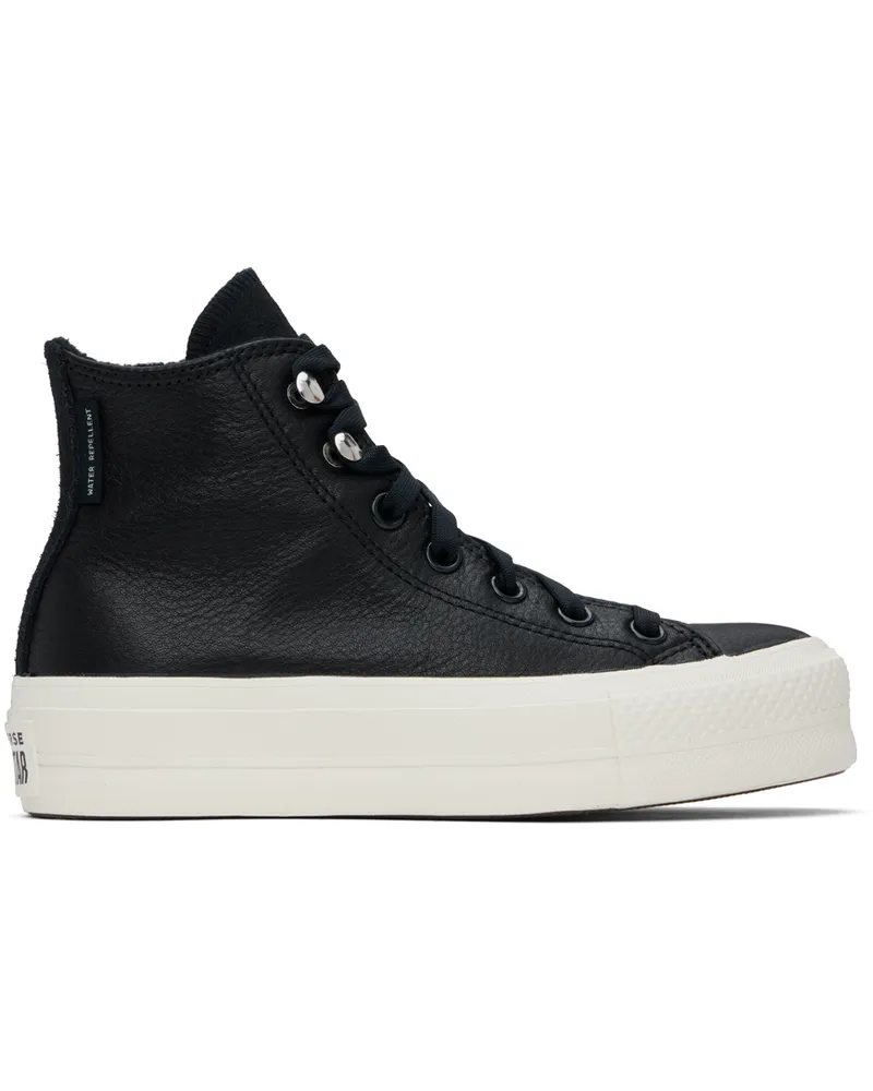 Converse Black Chuck Taylor All Star Lift Platform Sneakers Black