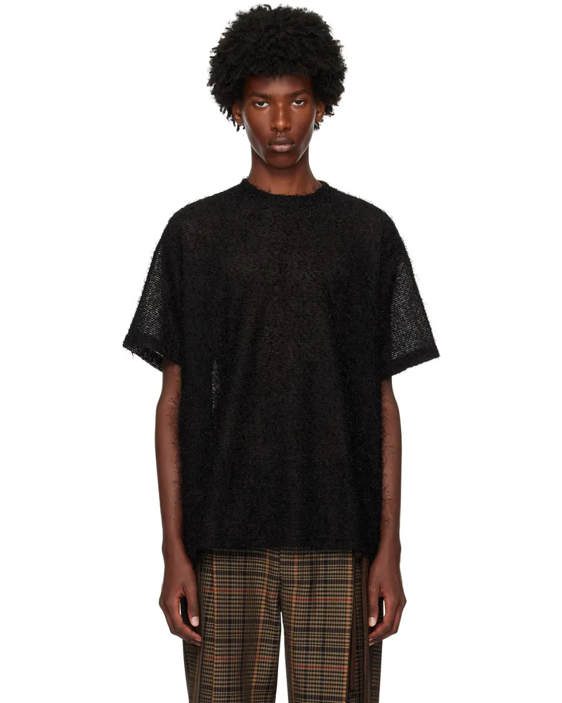 Song For The Mute Black Boxy T-Shirt Black