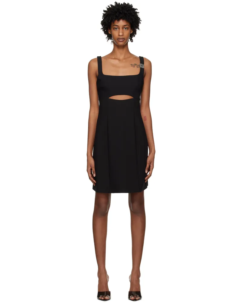 HUGO BOSS Black Slim-Fit Minidress 1