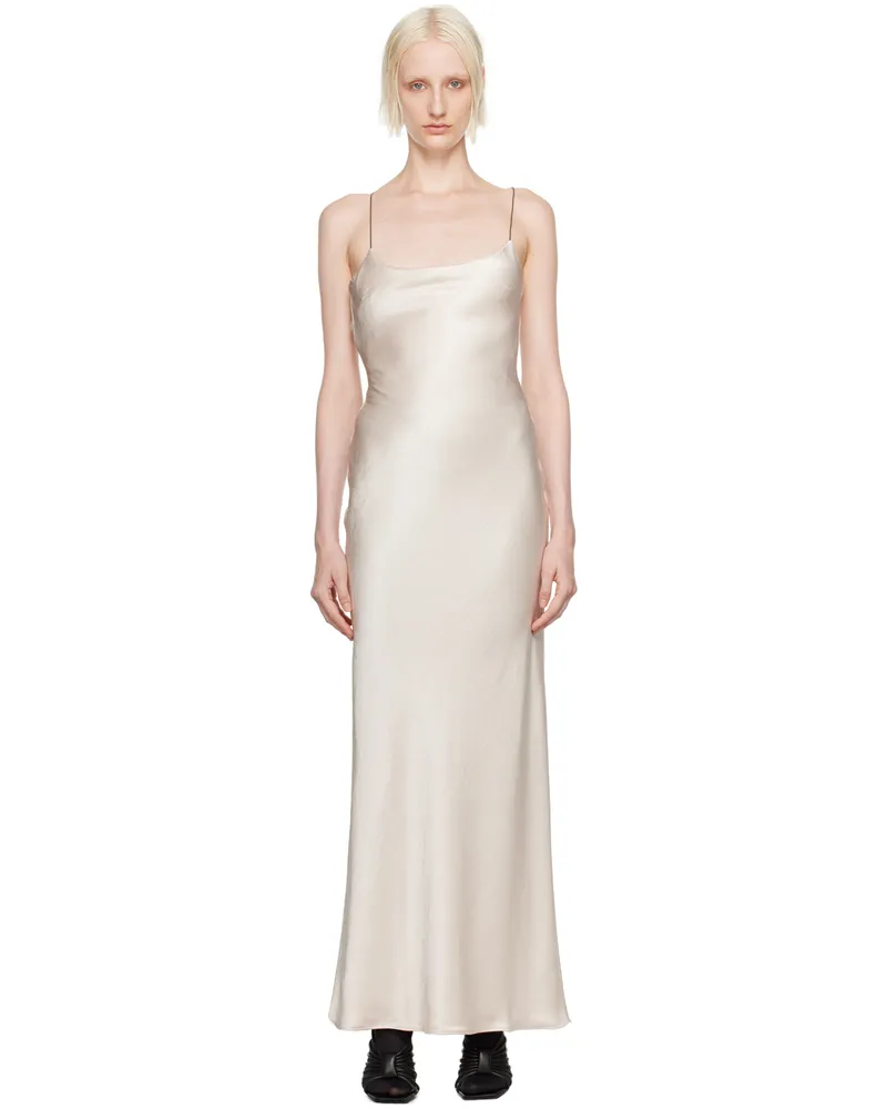 bec & bridge Beige Allegra Tie Maxi Dress Sand