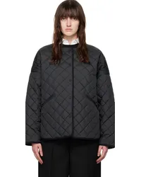 Totême Black Quilted Jacket Black