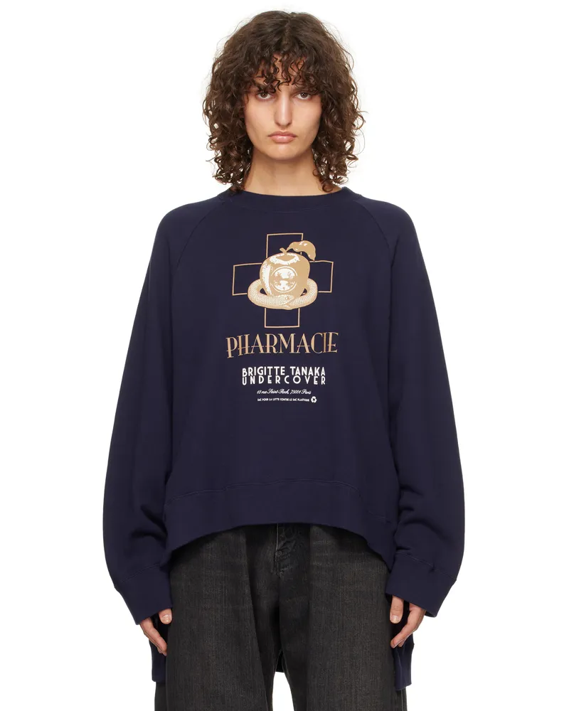 Undercover Navy Brigitte Tanaka Edition UC2D1895-1 Sweatshirt D.purple