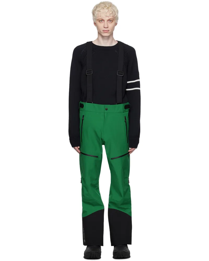 Moncler Green Bootcut Ski Pants 847