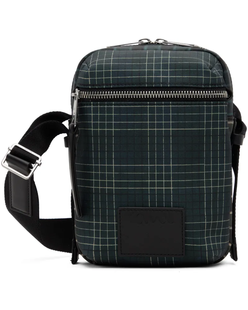 Paul Smith Navy & Khaki Small X Body Bag Pr