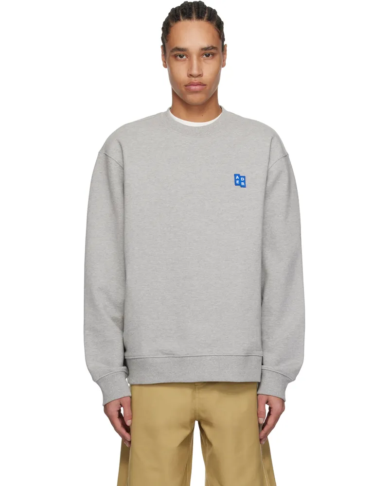 Adererror Gray Significant TRS Tag 01 Sweatshirt Grey