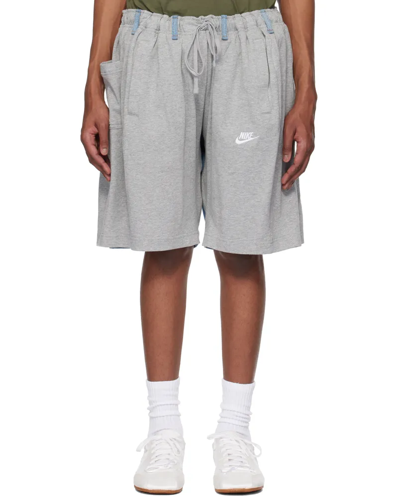 BLESS Gray & Blue Nº69 Overjoggingshorts Shorts Lt