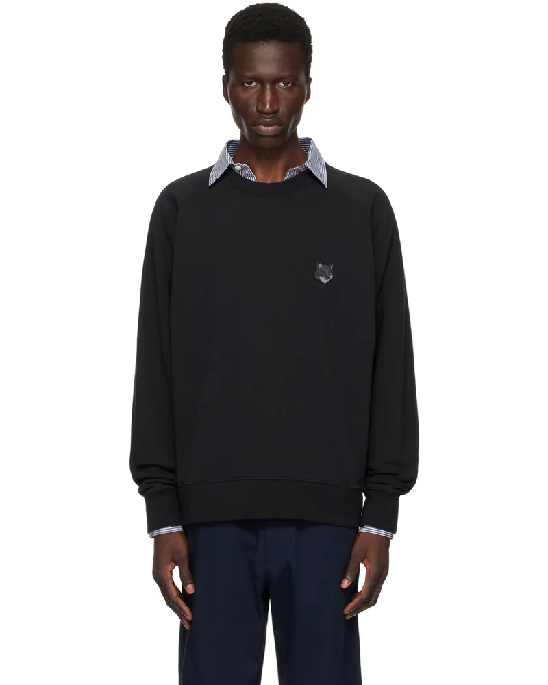 Kitsuné Black Bold Fox Head Sweatshirt P199