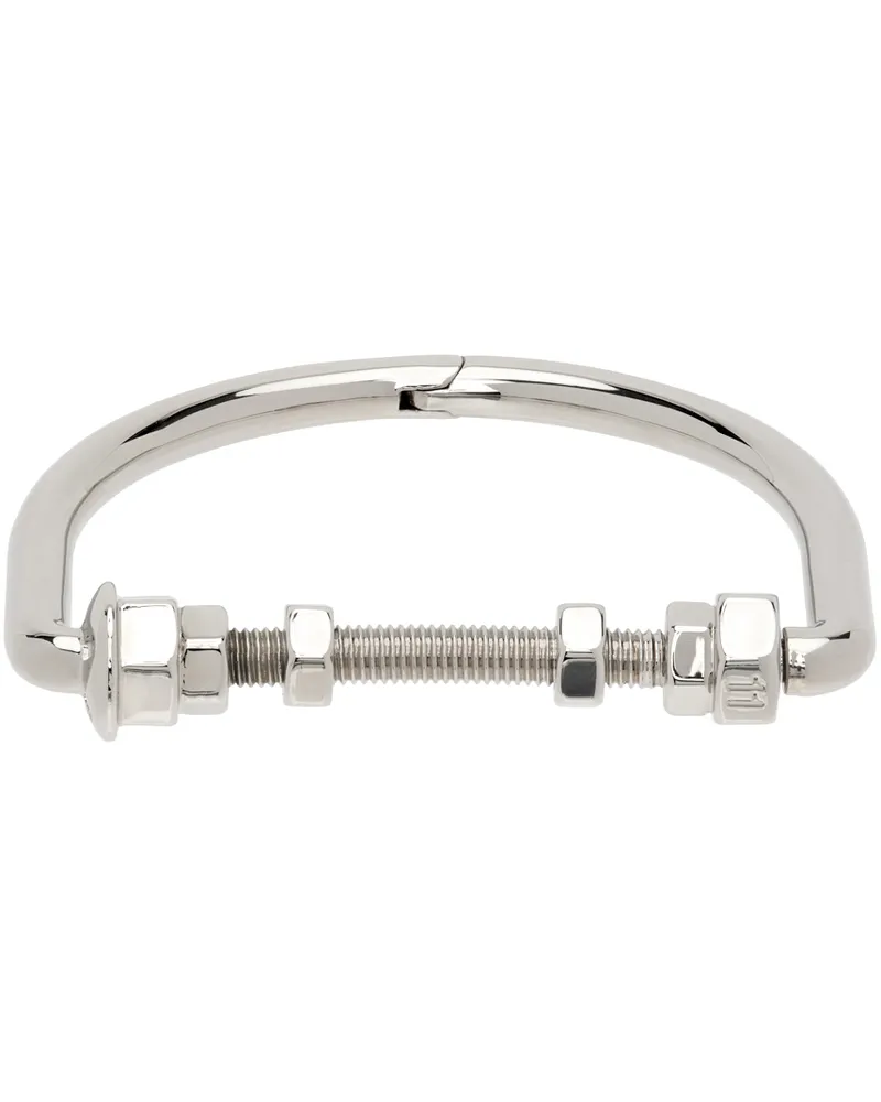 Maison Margiela Silver Bolt & Nut Bracelet 951