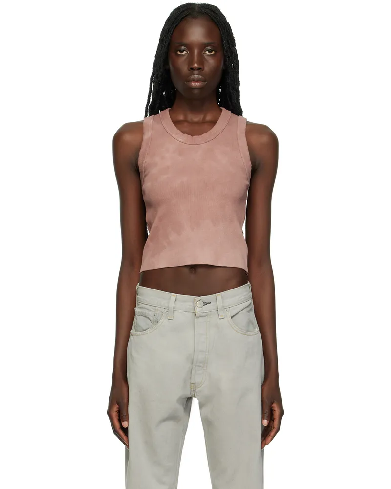 NotSoNormal Pink Micro Tank Top Earth