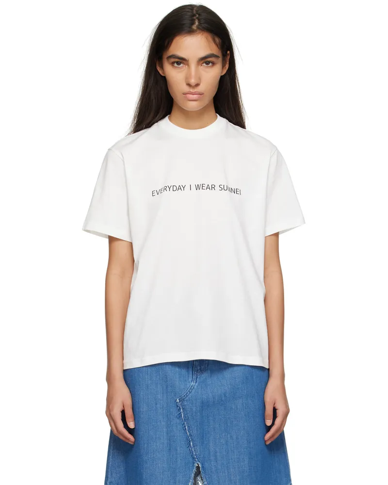 SUNNEI Off-White Classic EIWS T-Shirt 7433
