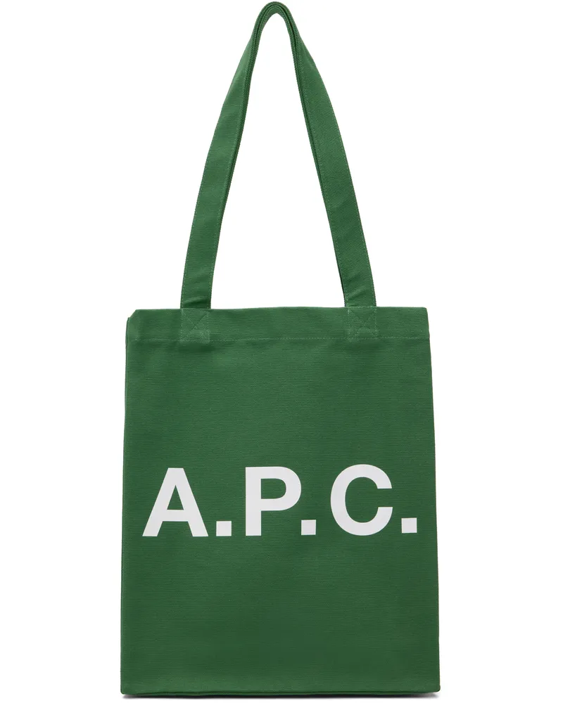 A.P.C. Green Lou Tote Kag