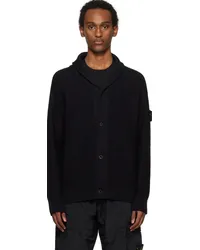 Stone Island Black Patch Cardigan V-