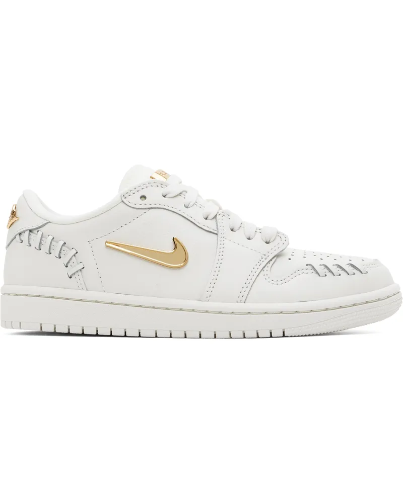 Nike White Air Jordan 1 Low Method of Make Sneakers Sail