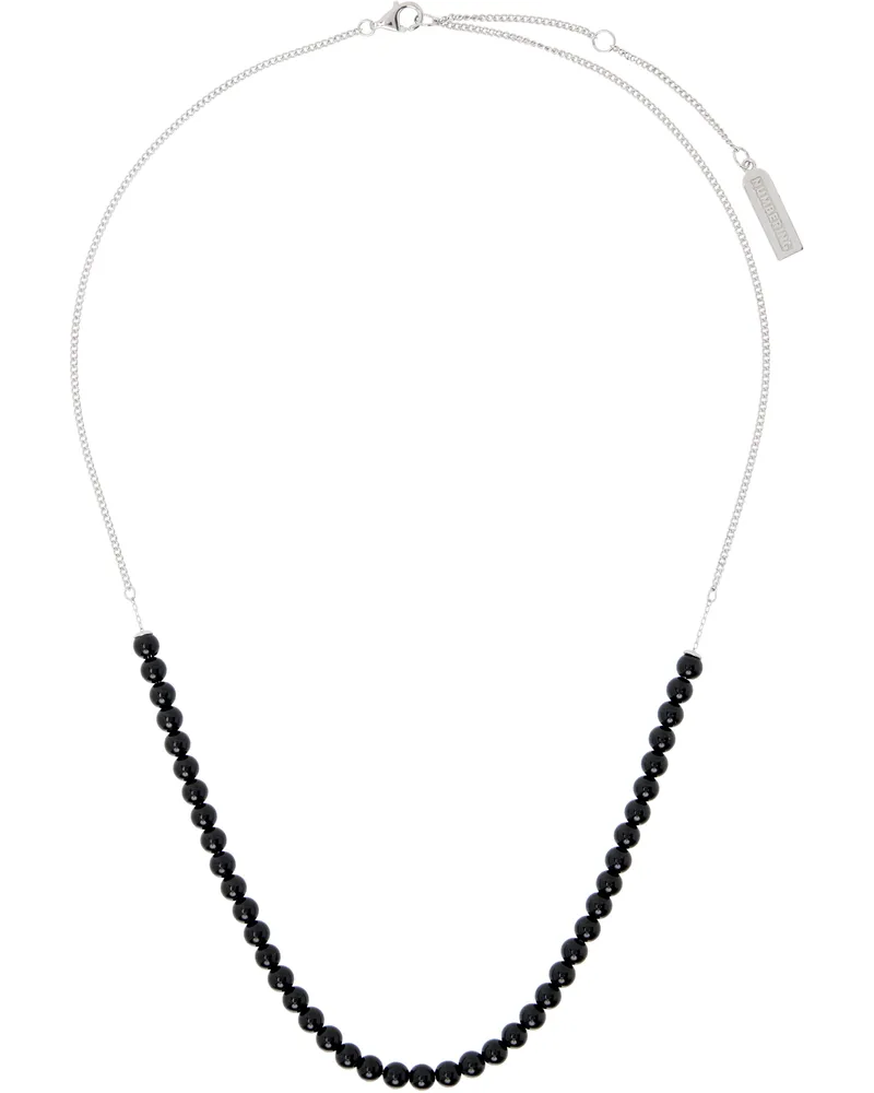 Numbering 7822 Necklace Black