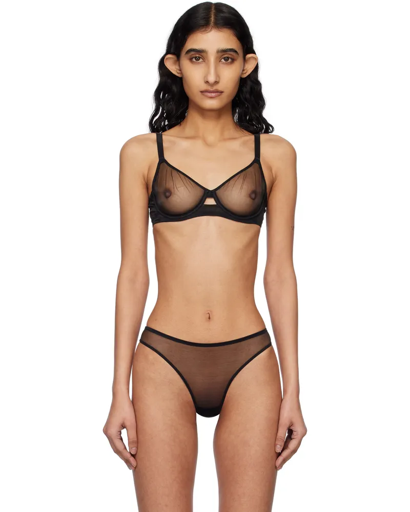 Agent Provocateur Black Lucky Bra 001