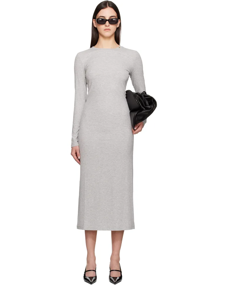 Anine Bing Gray Jo Maxi Dress Grey