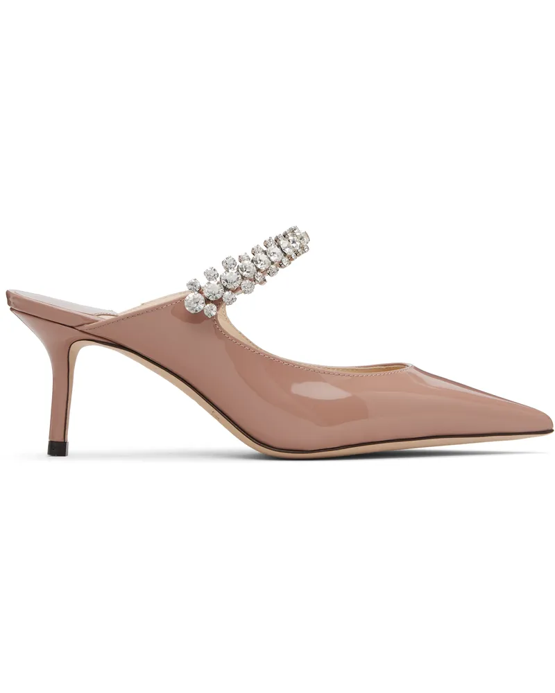 Jimmy Choo Pink Bing 65 Mules Ballet