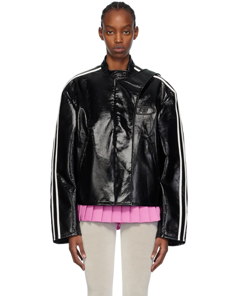 pushBUTTON Black Moto Jacket Black