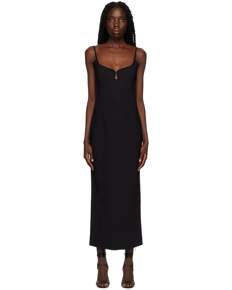 Paris Georgia Black Marlo Midi Dress Black
