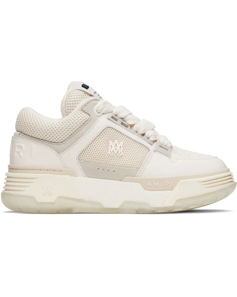 Amiri Beige & White MA-1 Sneakers Alabaster