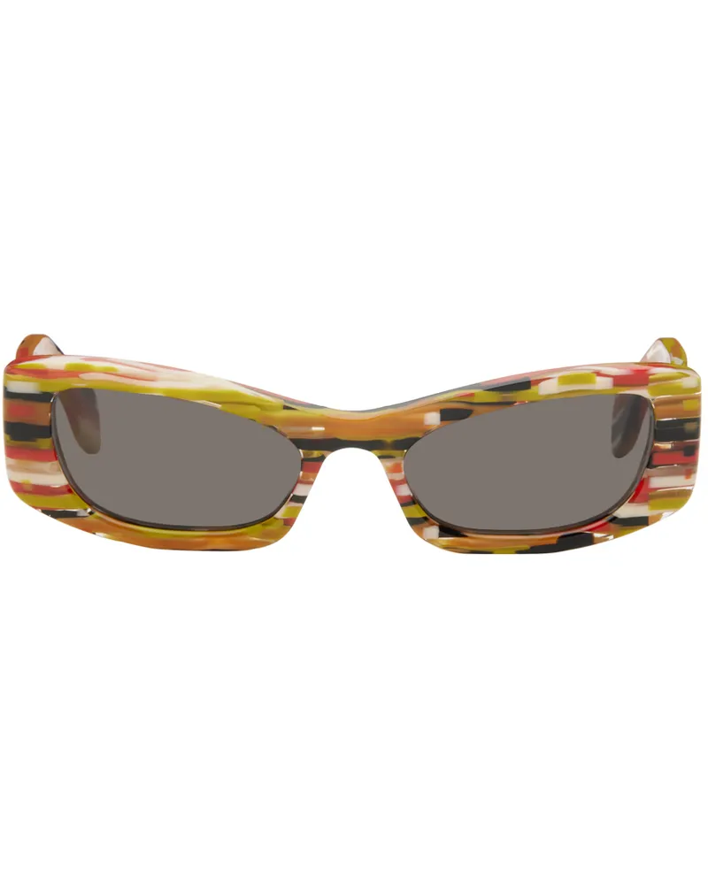 Marni Multicolor Nyama Sunglasses Sripes