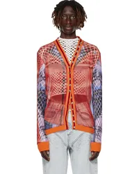 Y/PROJECT Orange Jean Paul Gaultier Edition Cardigan Orange