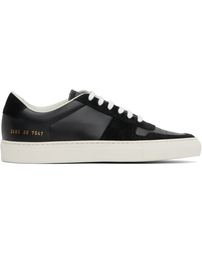 Common Projects Black BBall Duo Sneakers 7547