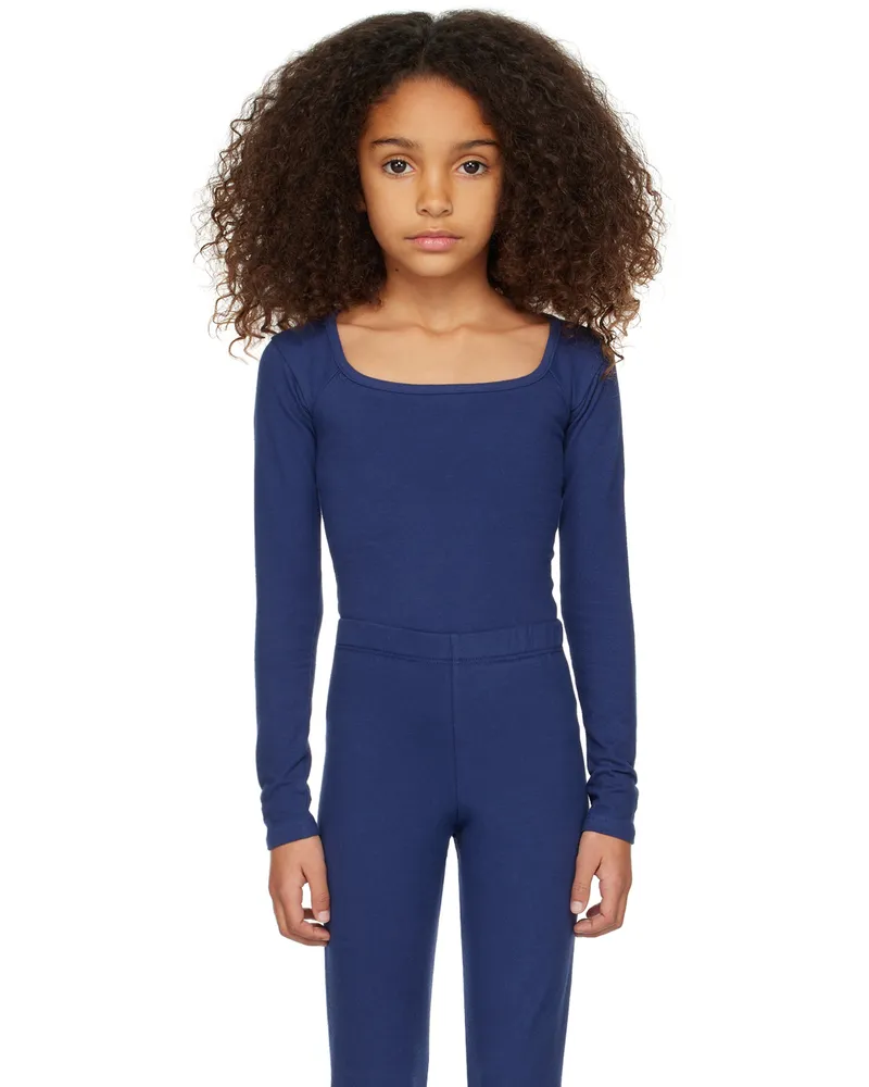 Gil Rodriguez SSENSE Exclusive Kids Navy El Tigre Bodysuit Midnight