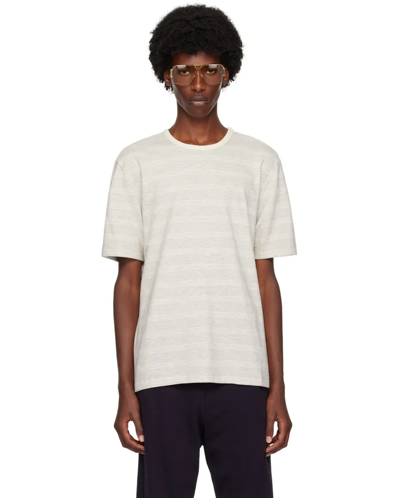 Paul Smith Grey Striped T-Shirt 02