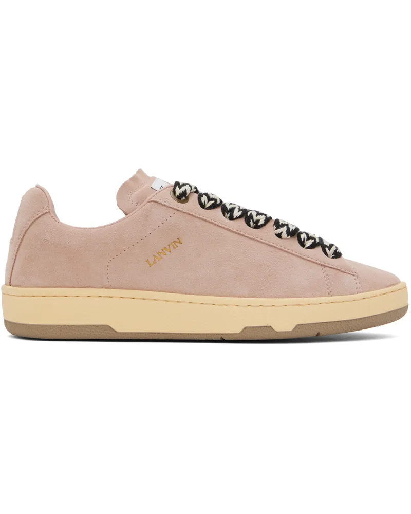 Lanvin Pink Suede Curb Lite Sneakers 51