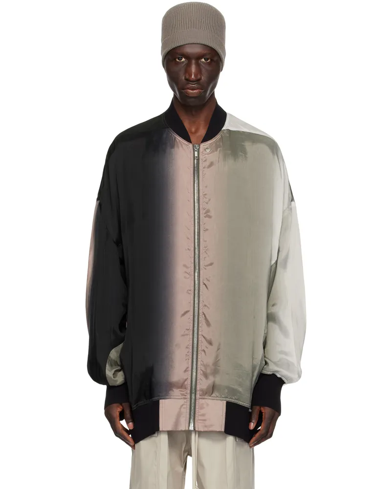 Rick Owens Multicolor Jumbo Peter Flight Bomber Jacket 100d