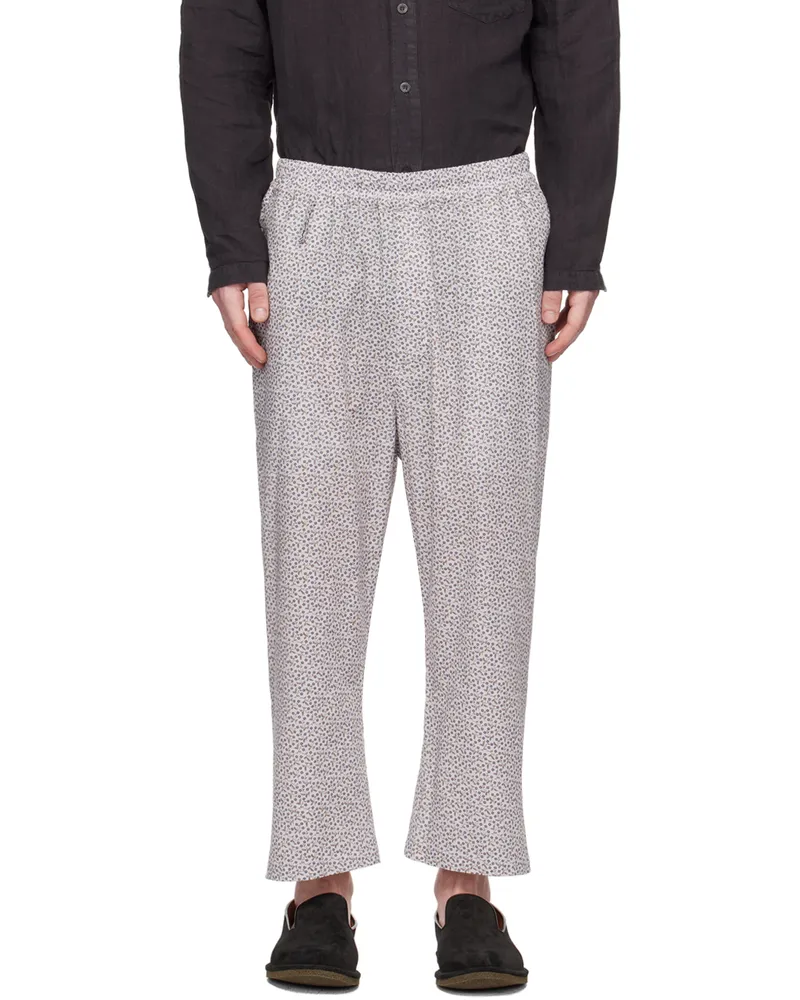 BY WALID Brown Juan Trousers Brown