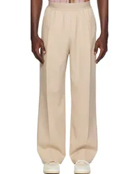 Stockholm (Surfboard) Club Beige Relaxed-Fit Trousers Beige