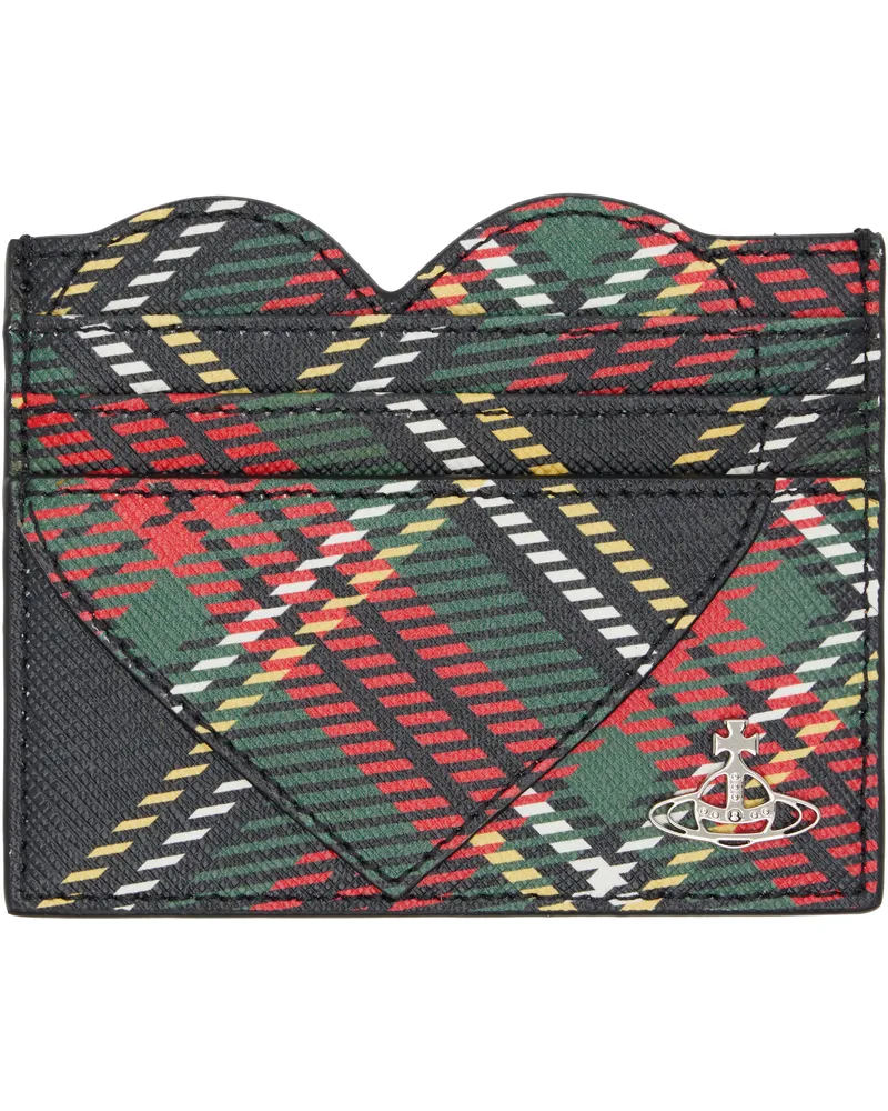 Vivienne Westwood Black Heart Card Holder N302