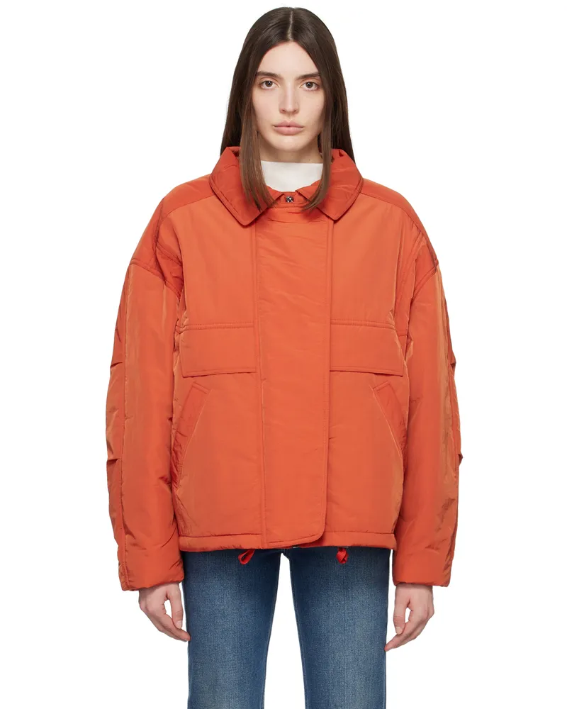 Étoile Isabel Marant Orange Camillio Jacket 11bo